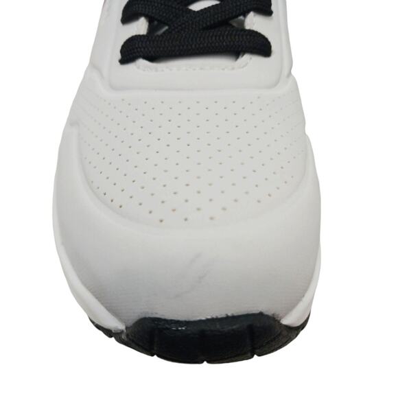 Skechers ROLLING STONES Sneakers Sz 9 White Red Tongue UNO Streetwear PUNK Rock - Picture 10 of 16